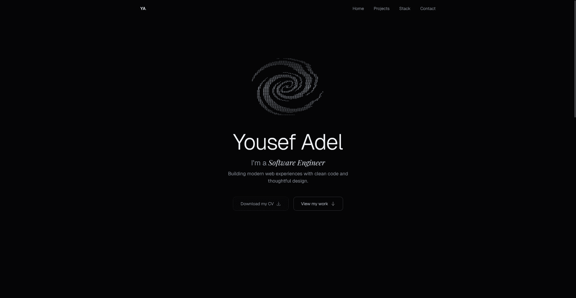 Personal Portfolio Preview