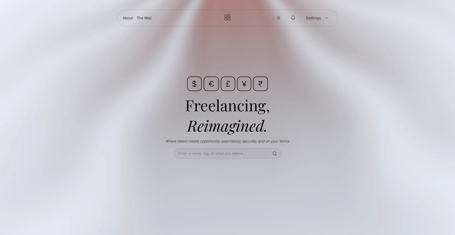 Freelancing Platform Preview
