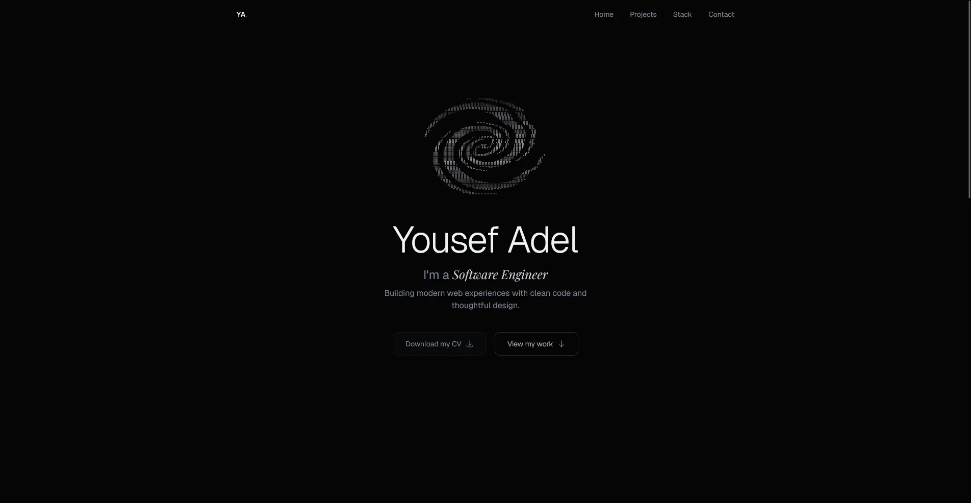 Personal Portfolio Preview